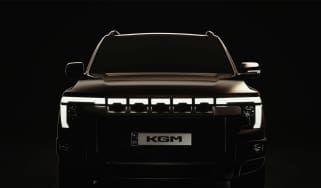 New KGM Musso diesel - front 